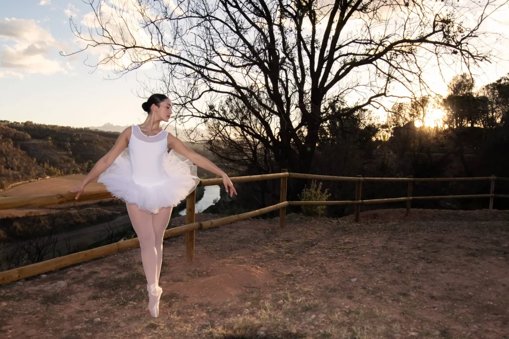 sesion fotografica bailarina manresa