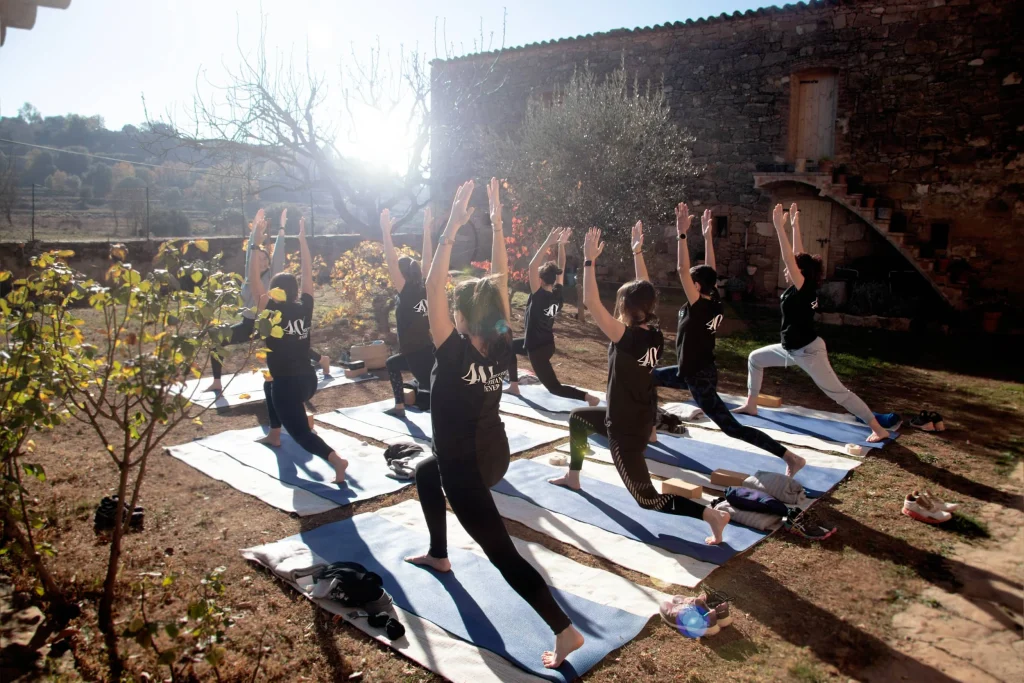 fotografa yoga imagen corporativa barcelona