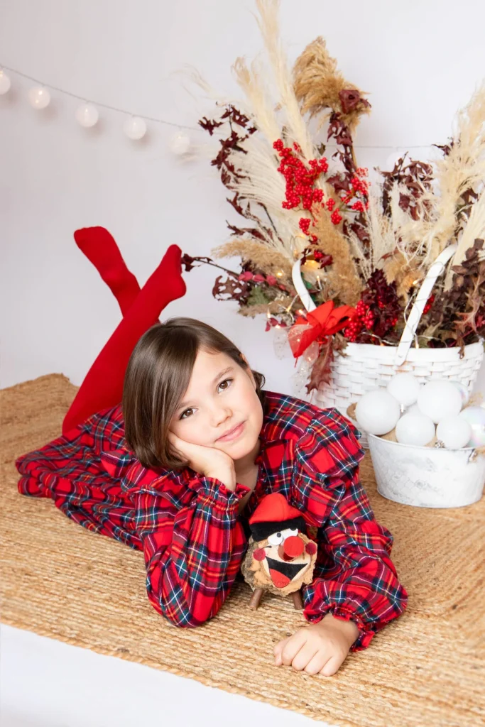 fotografia infantil navidad manresa