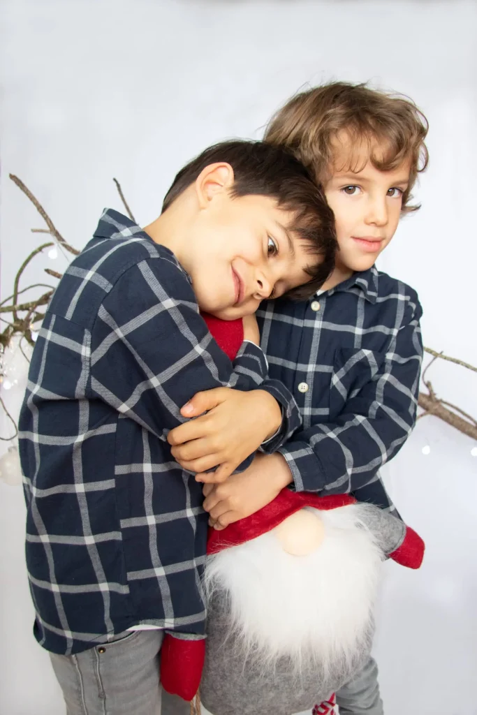 fotografia infantil navidad niños
