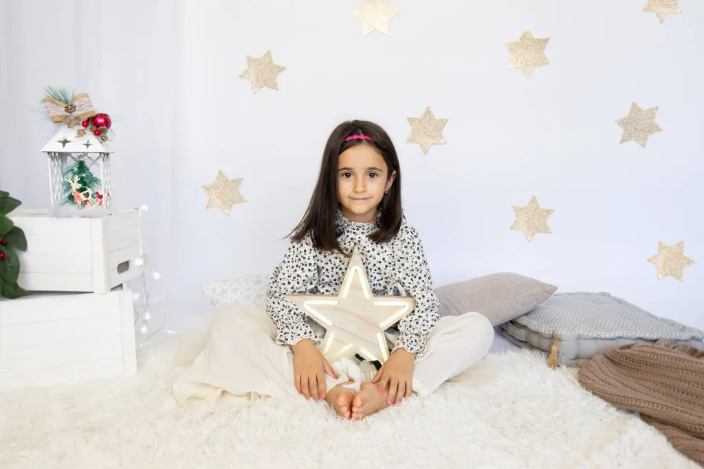 fotografia infantil navidad sant fruitos de bages