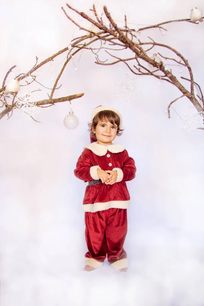 fotografia infantil traje papanoel manresa