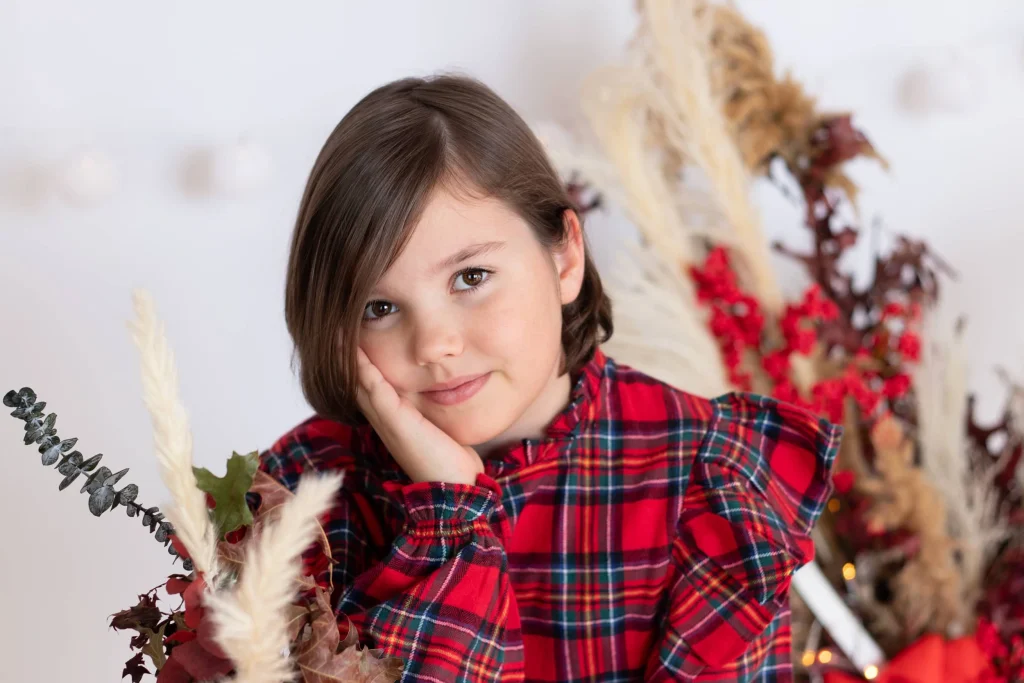 retrato infantil navidad Marta Gombau Fotografia