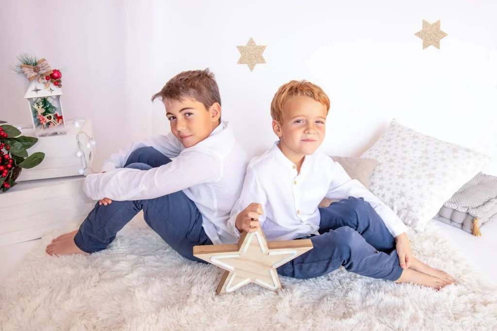 sesion fotos navidad infantiles
