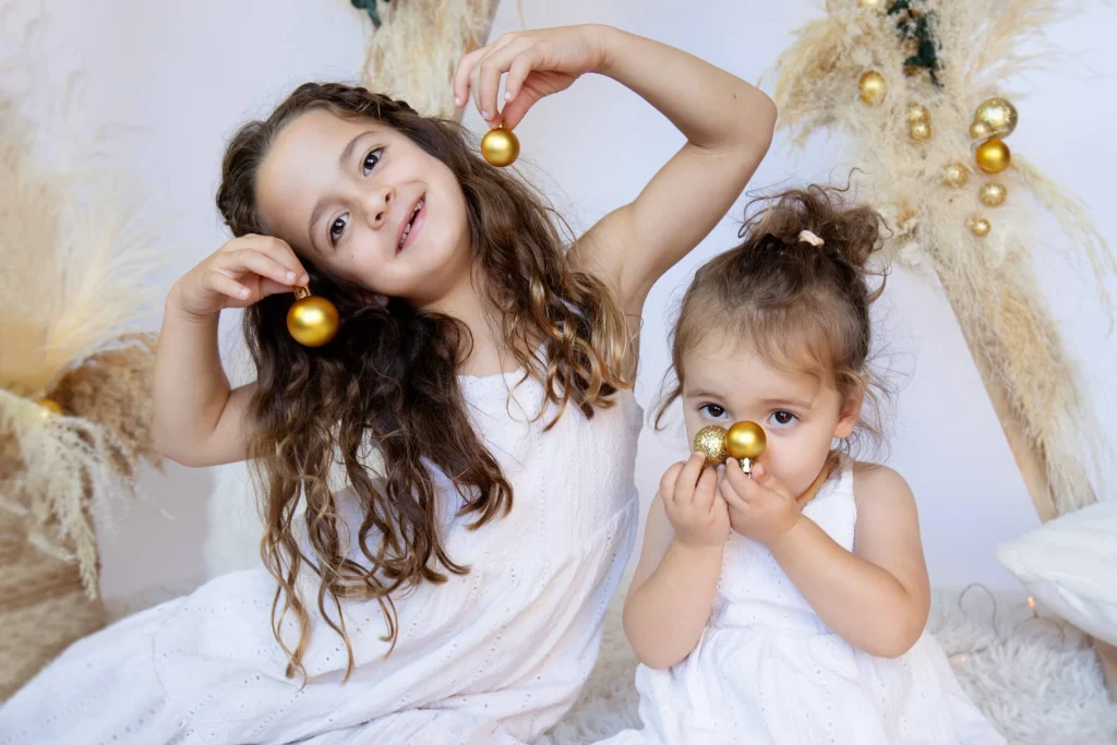 sesion navidad infantil fotografia profesional manresa