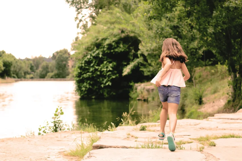 fotografía infantil en exterior