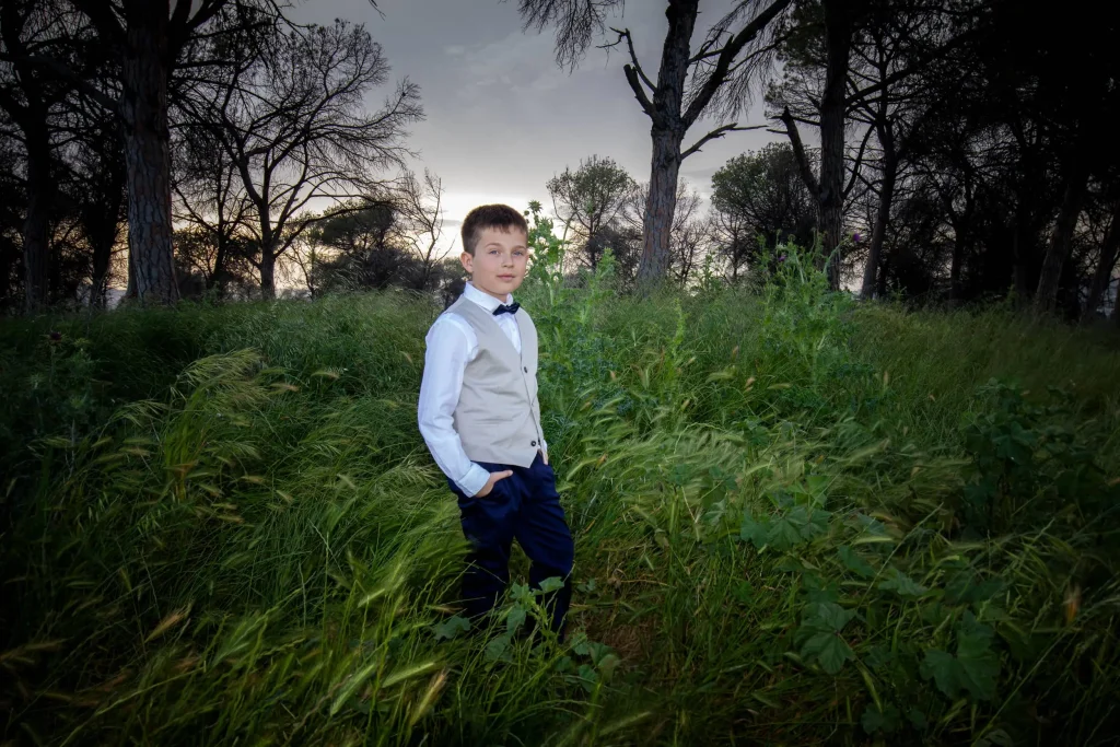 sesion de fotos comunion Marta Gombau