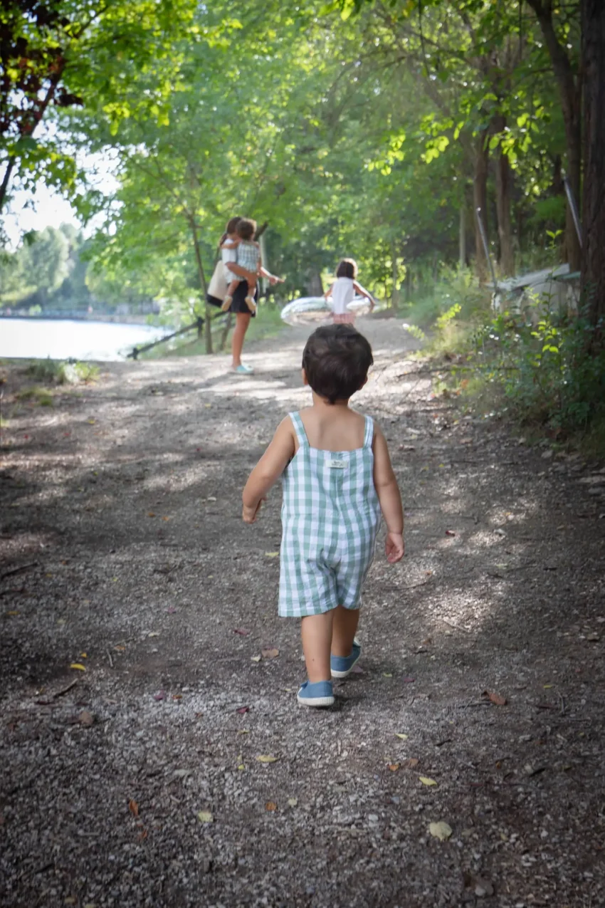 sesion infantil en el bosque de Manresa