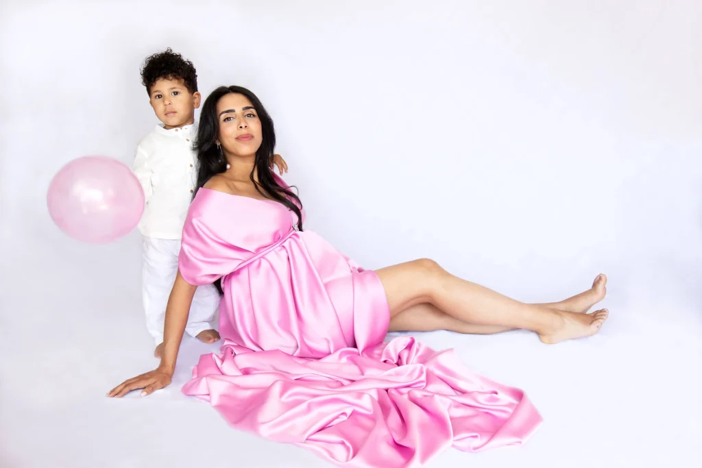Sesion fotográfica madre e hijo