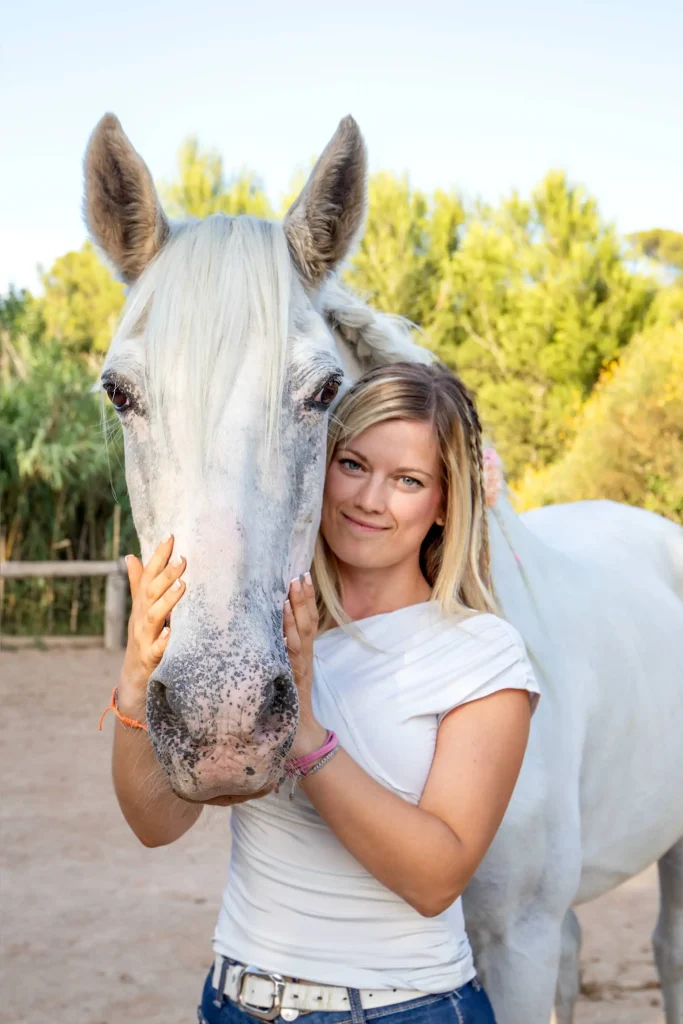 fotografia retrato con caballo