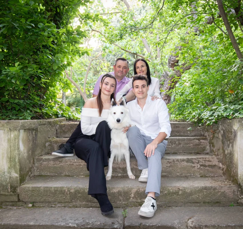 Sessió de fotografia familiar